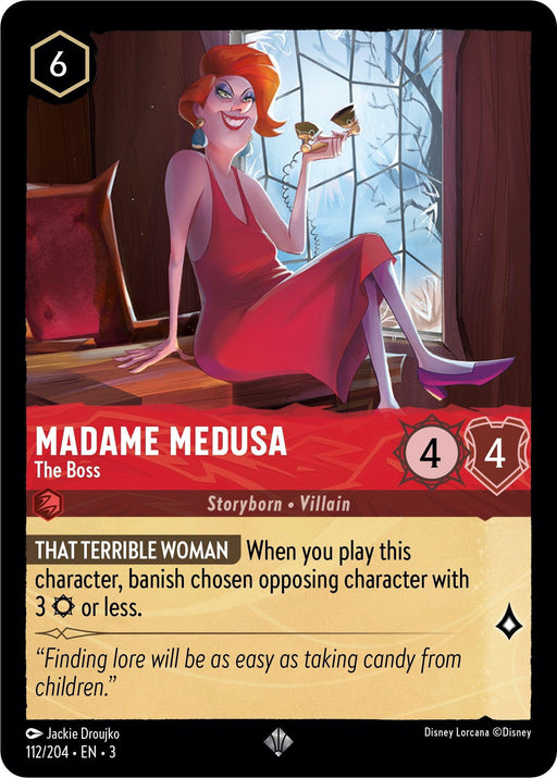 Madame Medusa - The Boss (112/204) - Into the Inklands - for just $0.06! 
