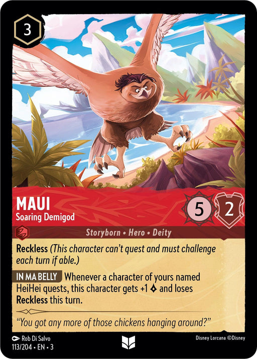 Maui - Soaring Demigod (113/204) - Into the Inklands - for just $0.02! 
