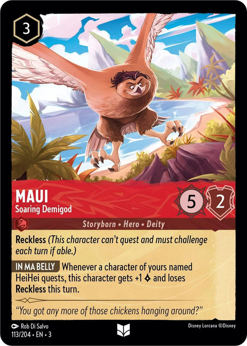 Maui - Soaring Demigod (113//204) [Into the Inklands] - for just $0.10! 