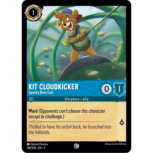 Kit Cloudkicker - Spunky Bear Cub (148/204) [Into the Inklands] - Just $0.03! Shop now at Retro Gaming of Denver