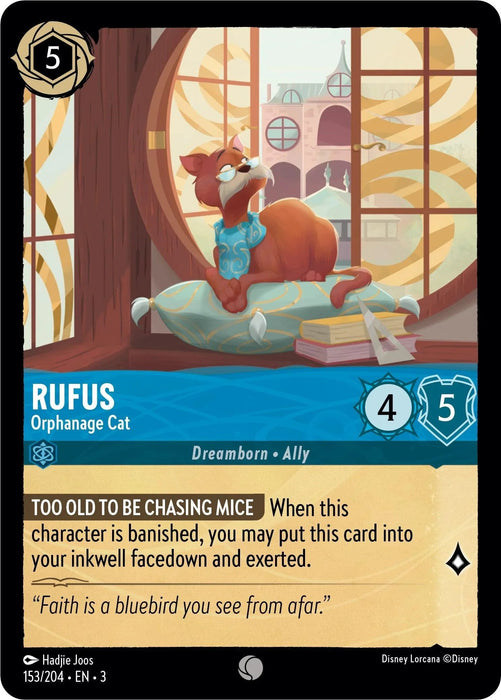 Rufus - Orphanage Cat (153/204) [Into the Inklands] - for just $0.10! 