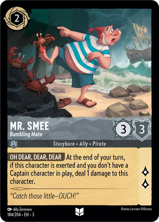 Mr. Smee - Bumbling Mate (184/204) - Into the Inklands - for just $0.09! 