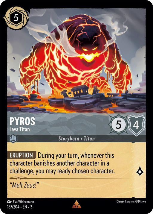Pyros - Lava Titan (187/204) - Into the Inklands - for just $0.06! 