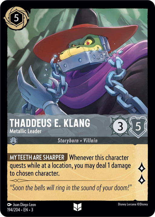 Thaddeus E. Klang - Metallic Leader (194/204) - Into the Inklands - for just $0.03! 