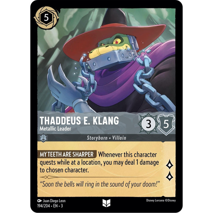 Thaddeus E. Klang - Metallic Leader (194/204) [Into the Inklands] - Just $0.05! Shop now at Retro Gaming of Denver