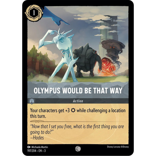 Olympus Would Be That Way (197/204) [Into the Inklands] - Just $0.03! Shop now at Retro Gaming of Denver