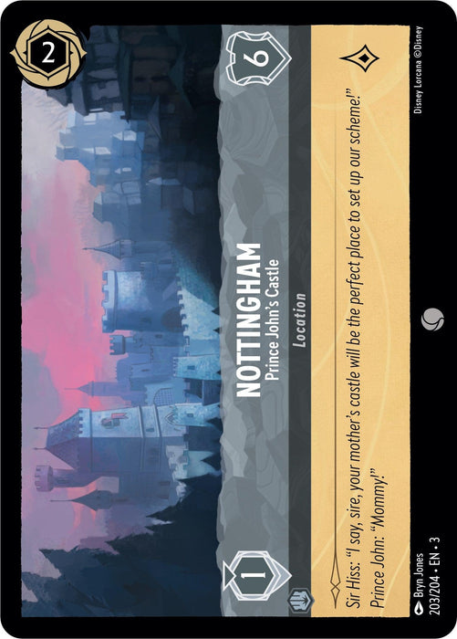 Nottingham - Prince John's Castle (203/204) - Into the Inklands - for just $0.02! 
