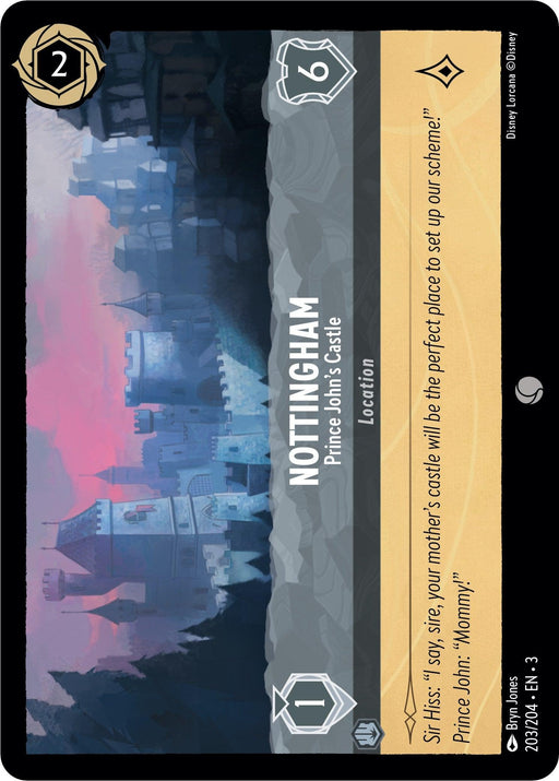 Nottingham - Prince John's Castle (203/204) - Into the Inklands - for just $0.02! 