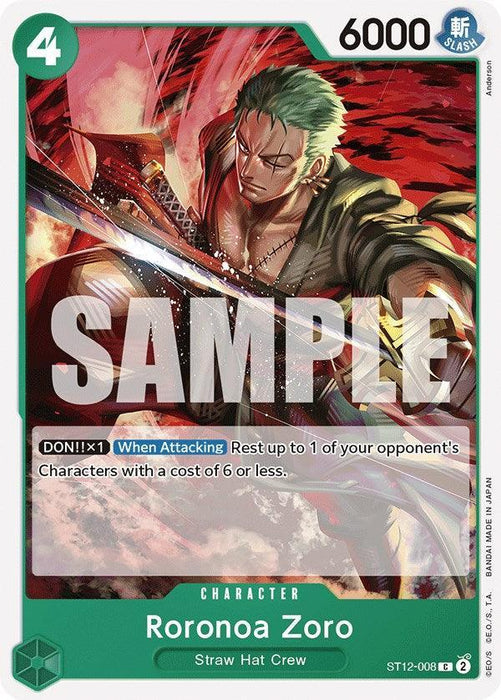Roronoa Zoro [Starter Deck: Zoro and Sanji] - for just $0.45! 