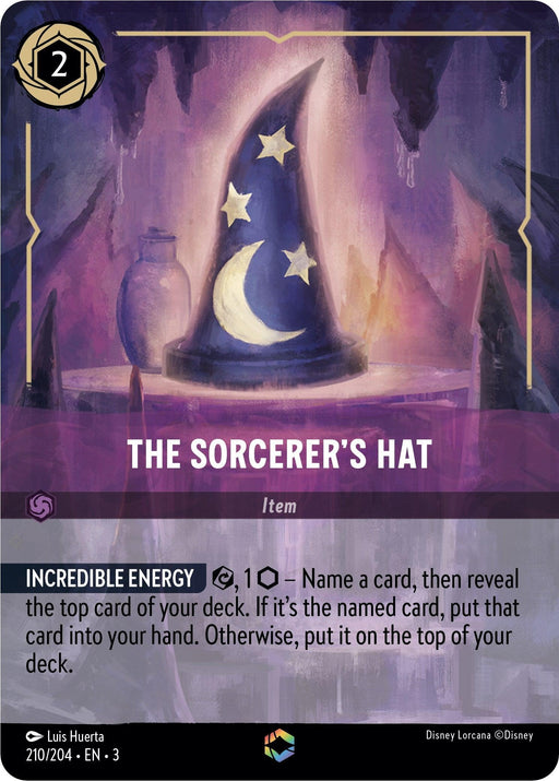 The Sorcerer's Hat (Enchanted) (210/204) - Into the Inklands Holofoil - for just $20.39! 