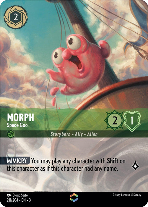 Morph - Space Goo (Enchanted) (211/204) - Into the Inklands Holofoil - for just $17.56! 