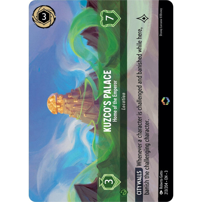 Kuzco's Palace - Home of the Emperor (Alternate Art) (213/204) [Into the Inklands] - Just $9.35! Shop now at Retro Gaming of Denver