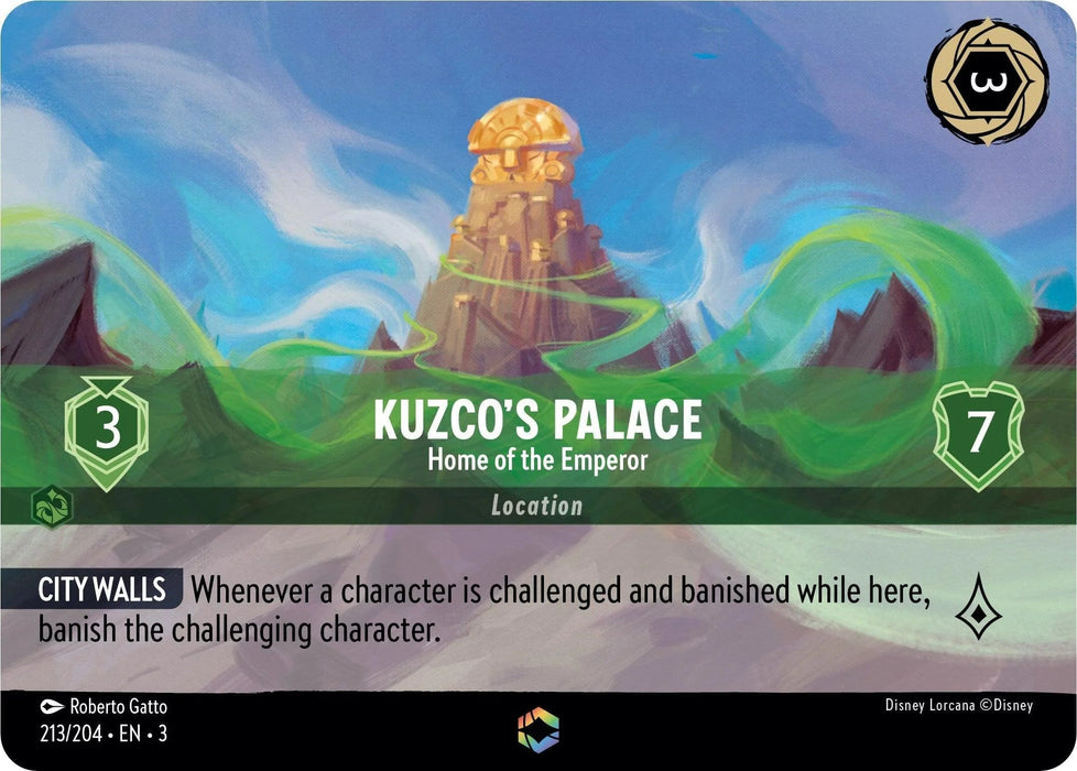 Kuzco's Palace - Home of the Emperor (Enchanted) (213/204) [Into the Inklands] - for just $6.85! 