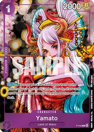Yamato (Event Pack Vol. 3) (P-046) - One Piece Promotion Cards Foil - for just $11.28! 