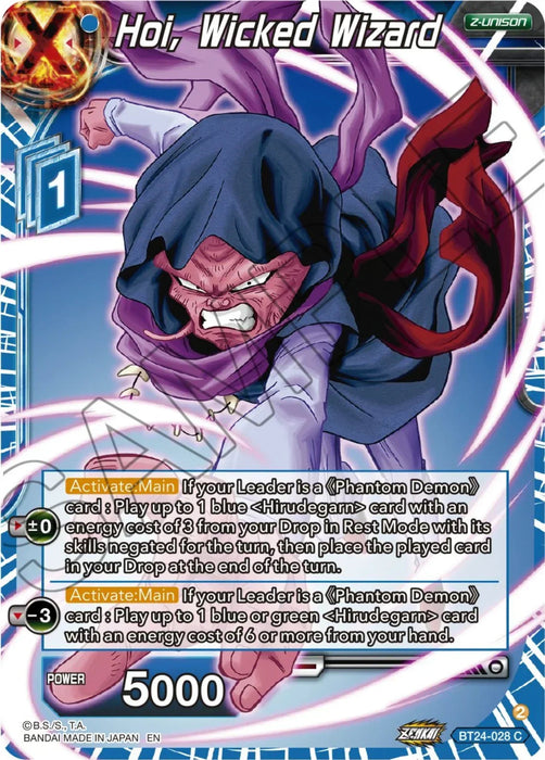 Hoi, Wicked Wizard (BT24-028) [Beyond Generations] - for just $0.10! 