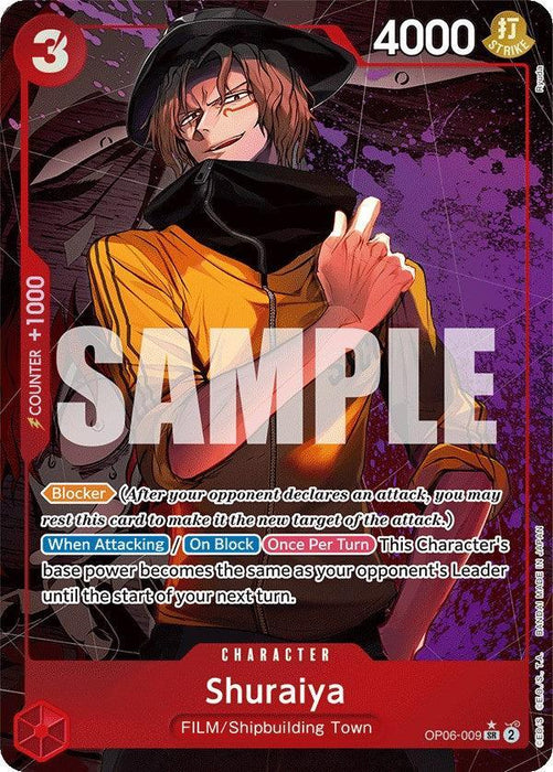 Shuraiya (Alternate Art) [Wings of the Captain] - for just $0.95! 