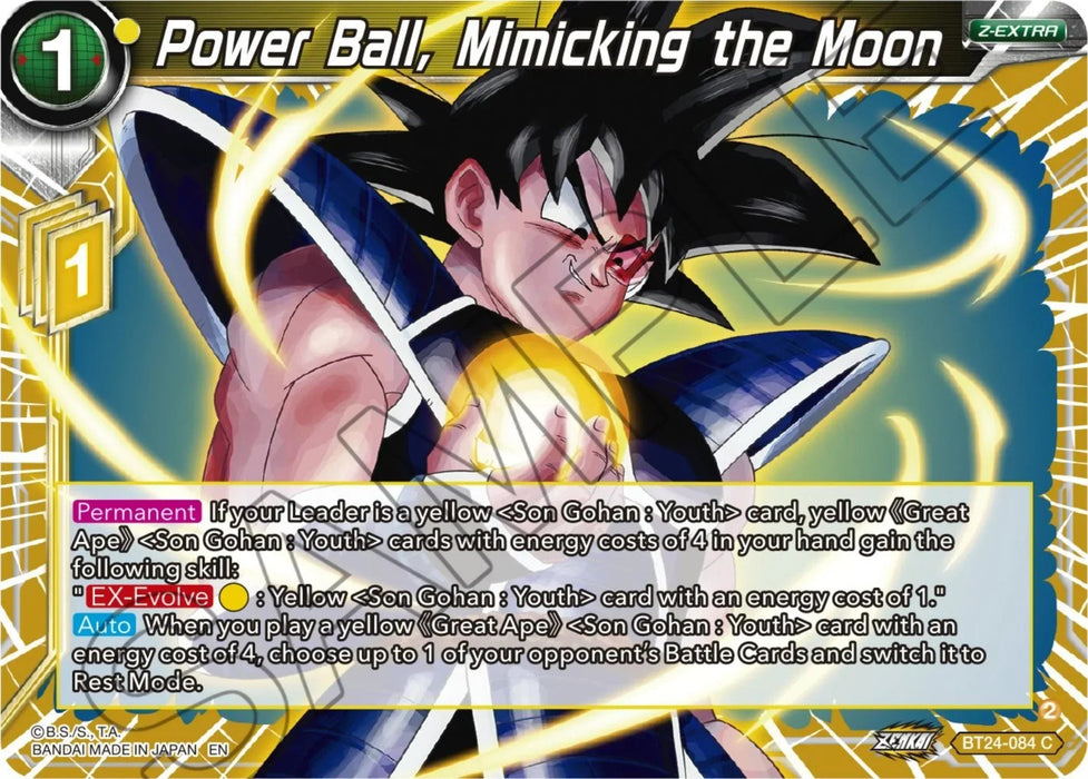 Power Ball, Mimicking the Moon (BT24-084) [Beyond Generations] - for just $0.10! 