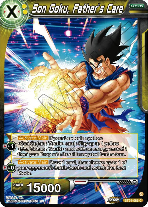 Son Goku, Father's Care (BT24-086) [Beyond Generations] - for just $0.10! 
