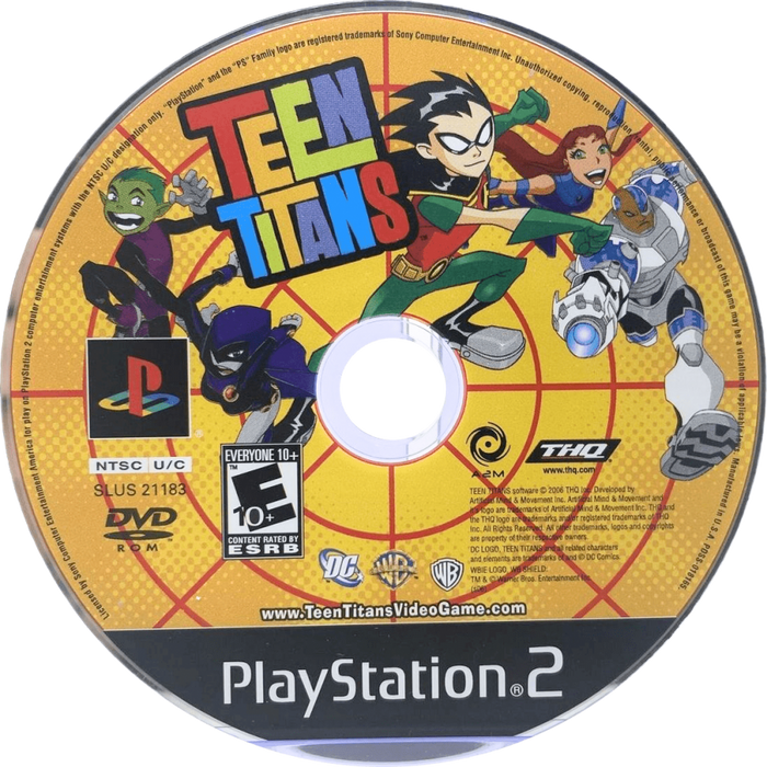 Teen Titans – PlayStation 2 (PS2) - for just $0! 