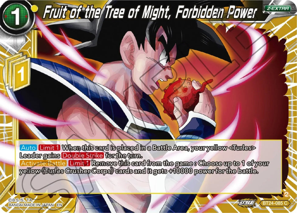 Fruit of the Tree of Might, Forbidden Power (BT24-085) [Beyond Generations] - for just $0.10! 