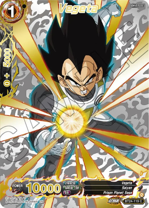 Vegeta (Collector Booster) (BT24-119) [Beyond Generations] - for just $0.35! 