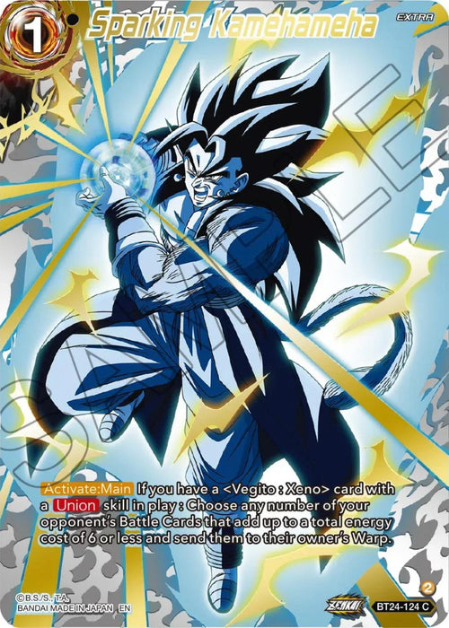 Sparking Kamehameha (Collector Booster) (BT24-124) [Beyond Generations] - for just $4.50! 