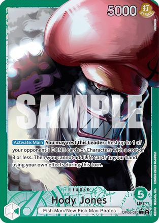 Hody Jones (020) (Alternate Art) (OP06-020) - Wings of the Captain Foil - for just $5! 