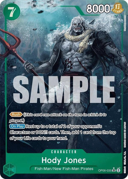 Hody Jones (Alternate Art) [Wings of the Captain] - for just $5.10! 
