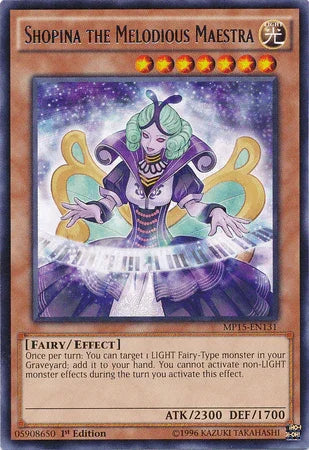 Shopina the Melodious Maestra [MP15-EN131] Rare - for just $0.65! 