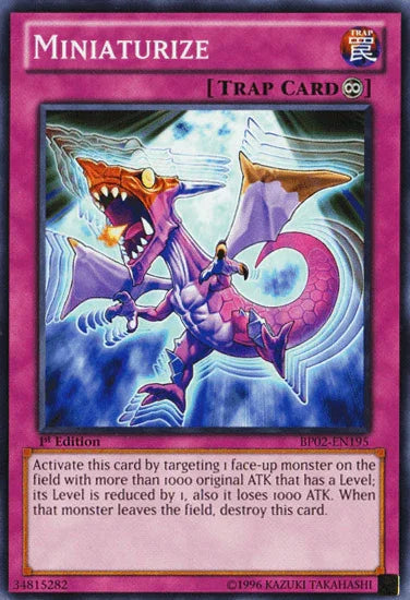 Miniaturize [BP02-EN195] Mosaic Rare - for just $0.10! 
