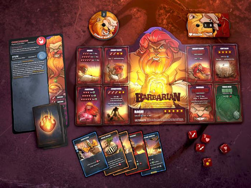 Dice Throne Season 1 - Box 1 - Barbarian vs Moon Elf - for just $29.99! 