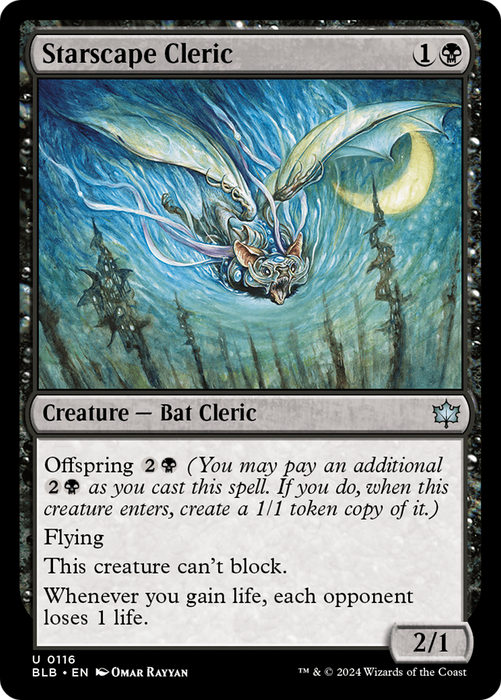 Starscape Cleric (BLB-116) - Bloomburrow - for just $0.41! 