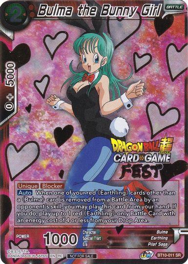 Bulma the Bunny Girl (Card Game Fest 2022) (BT10-011) [Tournament Promotion Cards] - for just $13.55! 