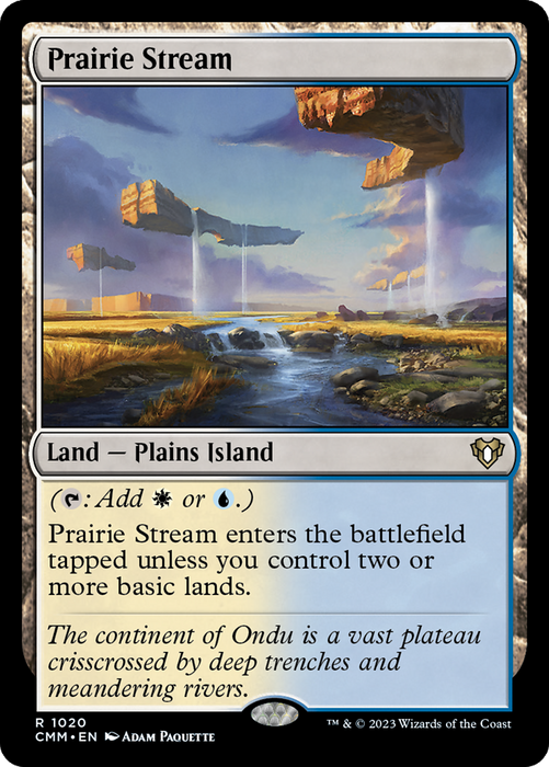 Prairie Stream (CMM-1020) - Commander Masters - for just $0.09! 