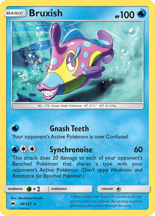 Bruxish (38/147) [Sun & Moon: Burning Shadows] - for just $0.10! 