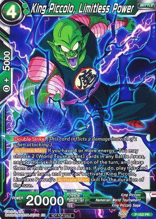 King Piccolo, Limitless Power (Power Booster) (P-153) [Promotion Cards] - for just $0.35! 