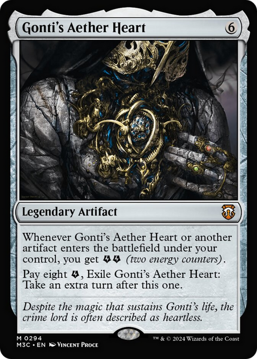 Gonti's Aether Heart [Modern Horizons 3 Commander] - Just $0.20! Shop now at Retro Gaming of Denver