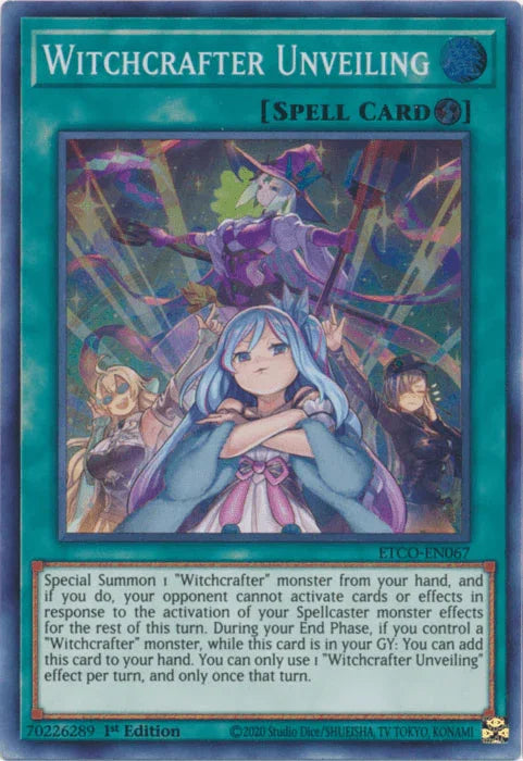 Witchcrafter Unveiling [ETCO-EN067] Super Rare - for just $0.35! 