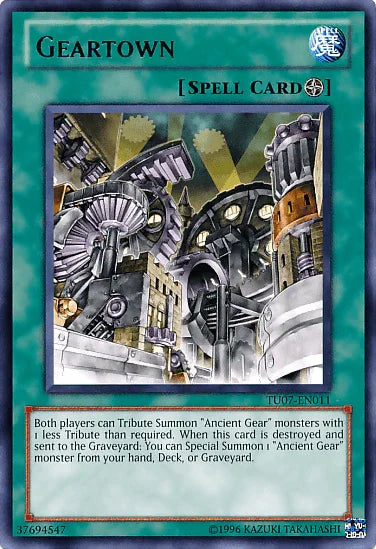 Geartown [TU07-EN011] Rare - for just $0.30! 