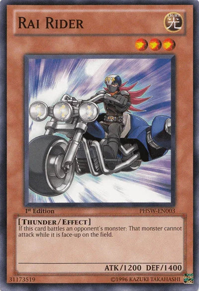 Rai Rider [PHSW-EN003] Common - for just $0.10! 
