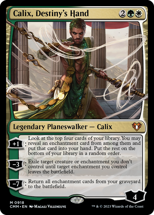 Calix, Destiny's Hand (CMM-918) - Commander Masters - for just $0.32! 