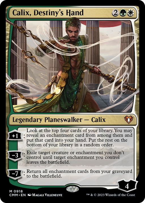 Calix, Destiny's Hand (CMM-918) - Commander Masters - for just $0.32! 