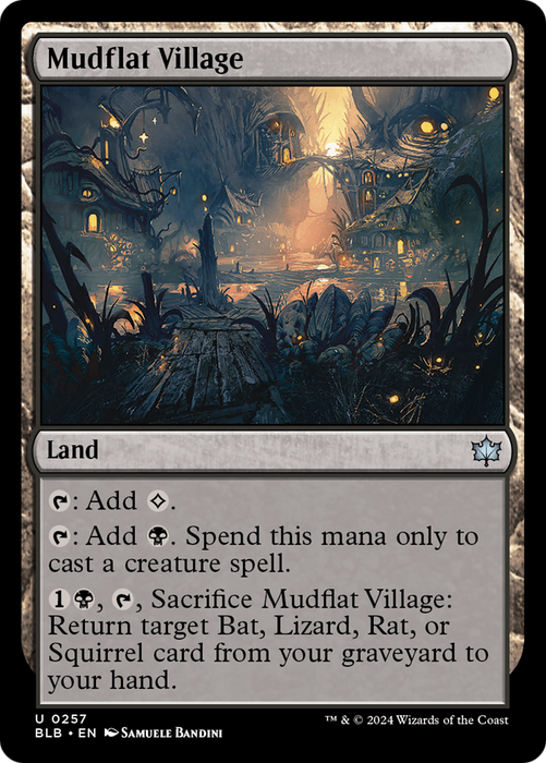 Mudflat Village (BLB-257) - Bloomburrow - for just $0.09! 