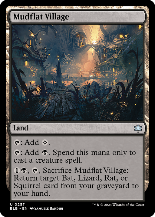 Mudflat Village (BLB-257) - Bloomburrow - for just $0.09! 