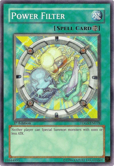 Power Filter [TDGS-EN058] Super Rare - for just $2.10! 