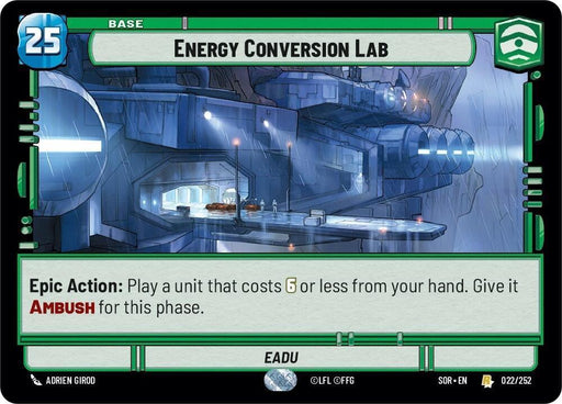 Energy Conversion Lab (022/252) [Spark of Rebellion] - for just $0.15! 