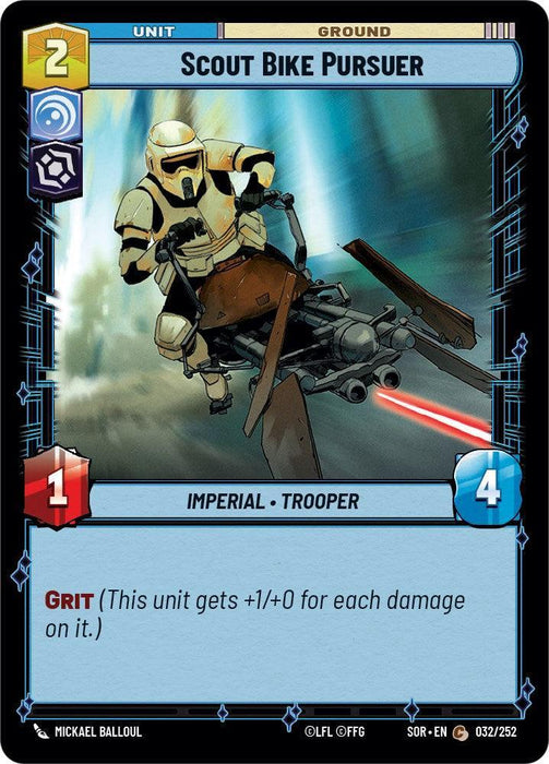 Scout Bike Pursuer (032/252) [Spark of Rebellion] - for just $0.10! 