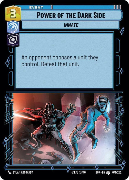 Power of the Dark Side (041/252) [Spark of Rebellion] - for just $0.45! 