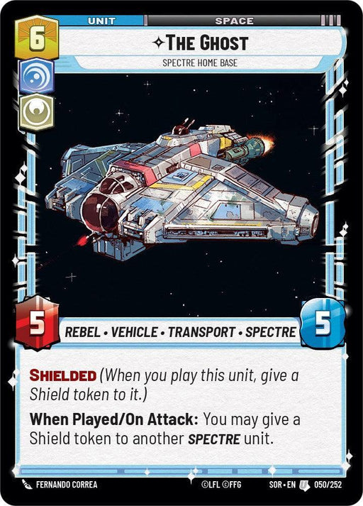 The Ghost - Spectre Home Base (050/252) [Spark of Rebellion] - for just $0.10! 