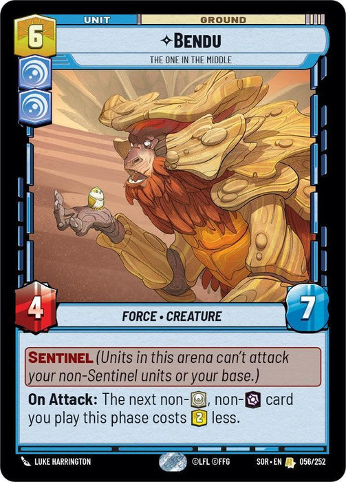 Bendu - The One in the Middle (056/252) [Spark of Rebellion] - for just $0.10! 